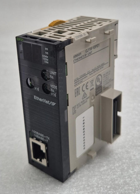OMRON CJ1W-EIP21 EtherNet IP PLC communication module Ver 3.0