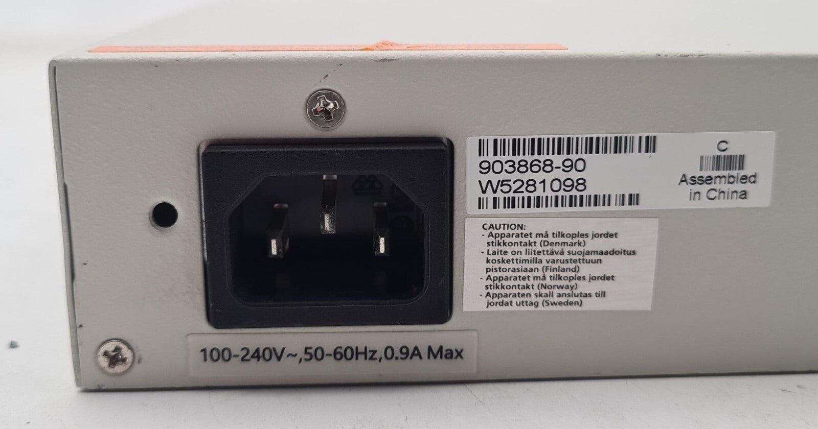 Alcatel Lucent OS6350-10 Omniswitch Switch 903868-90 100-240V