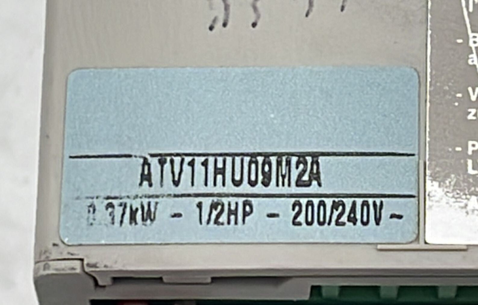 Telemecanique ATV11HU09M2A Inverter Drive 0.37kW 1/2HP