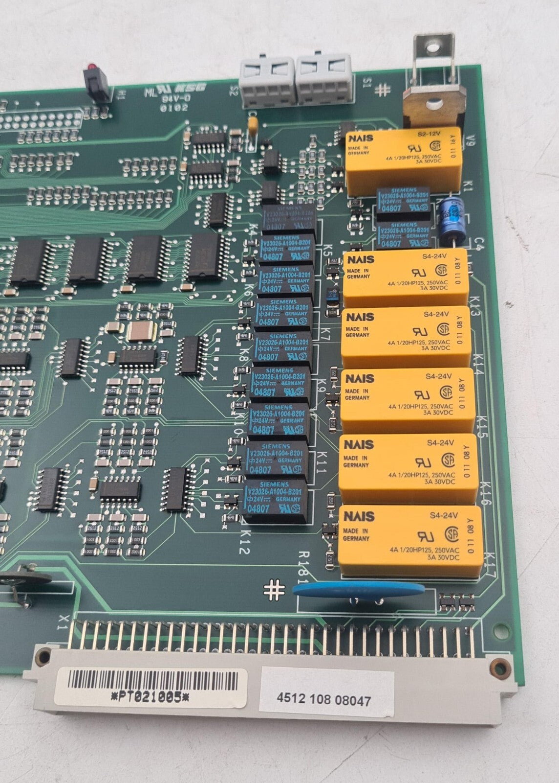 Philips Easy Diagnost R/F Room RAD Circuit Board 4512 108 08047 PCB