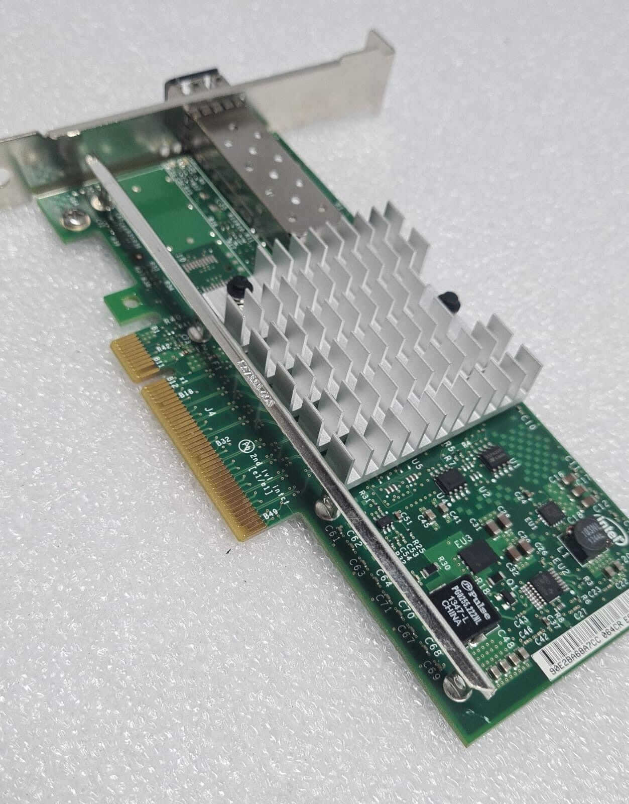 INTEL X520-SR1 10G 1 Port PCI-E E10G41BFSRBLK ETH NTWK ADPTR W/ 455885-001 SFP