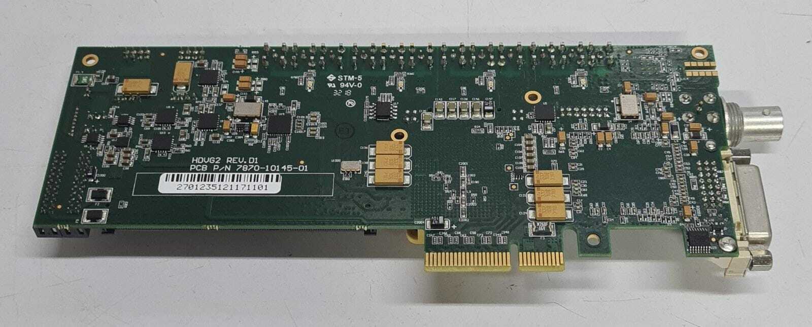 HDVG2 REV.D1 PCB P/N 7870-10145-01 Video Graphic Board W/ ADATA Memory DDR3