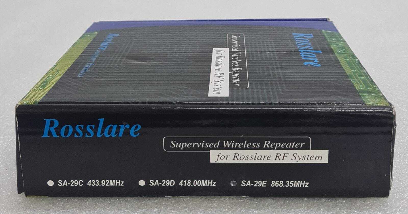 ROSSLARE SECURITY SA-29E 868.35MHz Supervised Wireless Repeater SA-29
