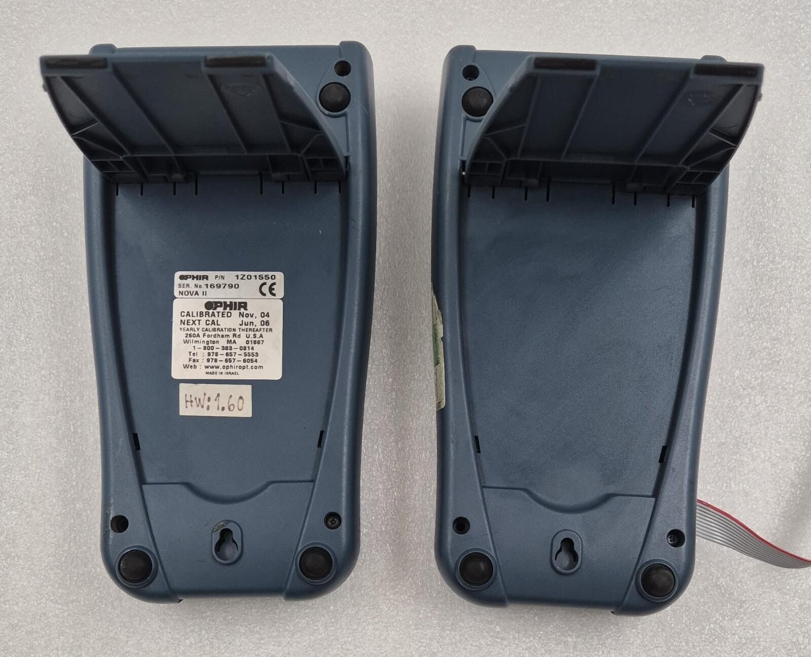 [LOT 2 PCS] OPHIR NOVA II 2 DISPLAY Optical Power Meter *FOR PARTS*