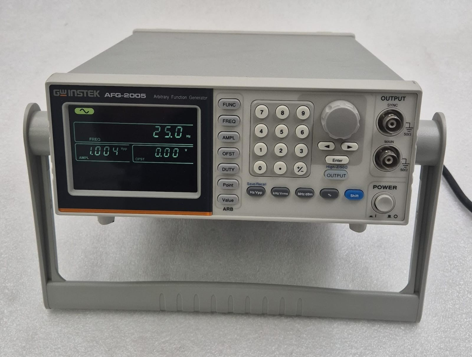 GW INSTEK AFG-2005 Arbitrary Function Generator 100-240V
