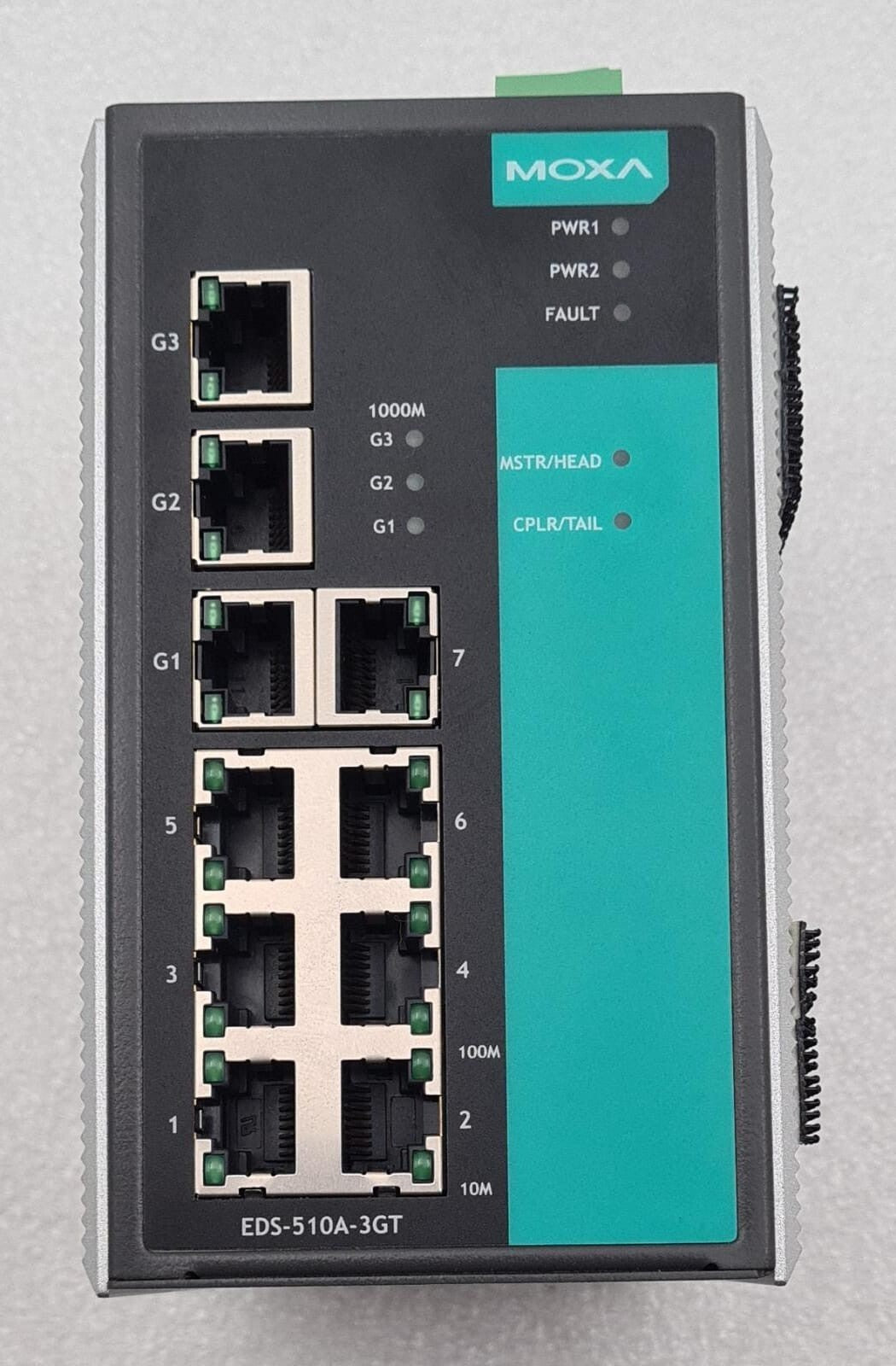 MOXA EDS-510A-3GT REV. 2.0.0 Ethernet Industrial Switch