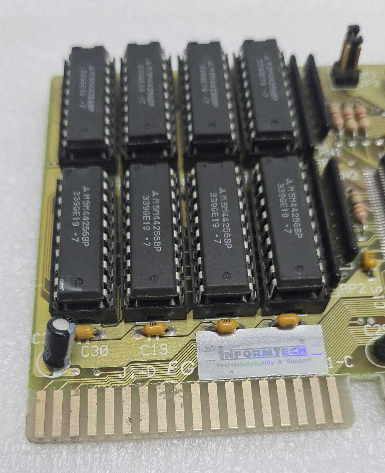 REALTEK RTG3106 VGA ISA 193-1-0492 Graphic Video Card