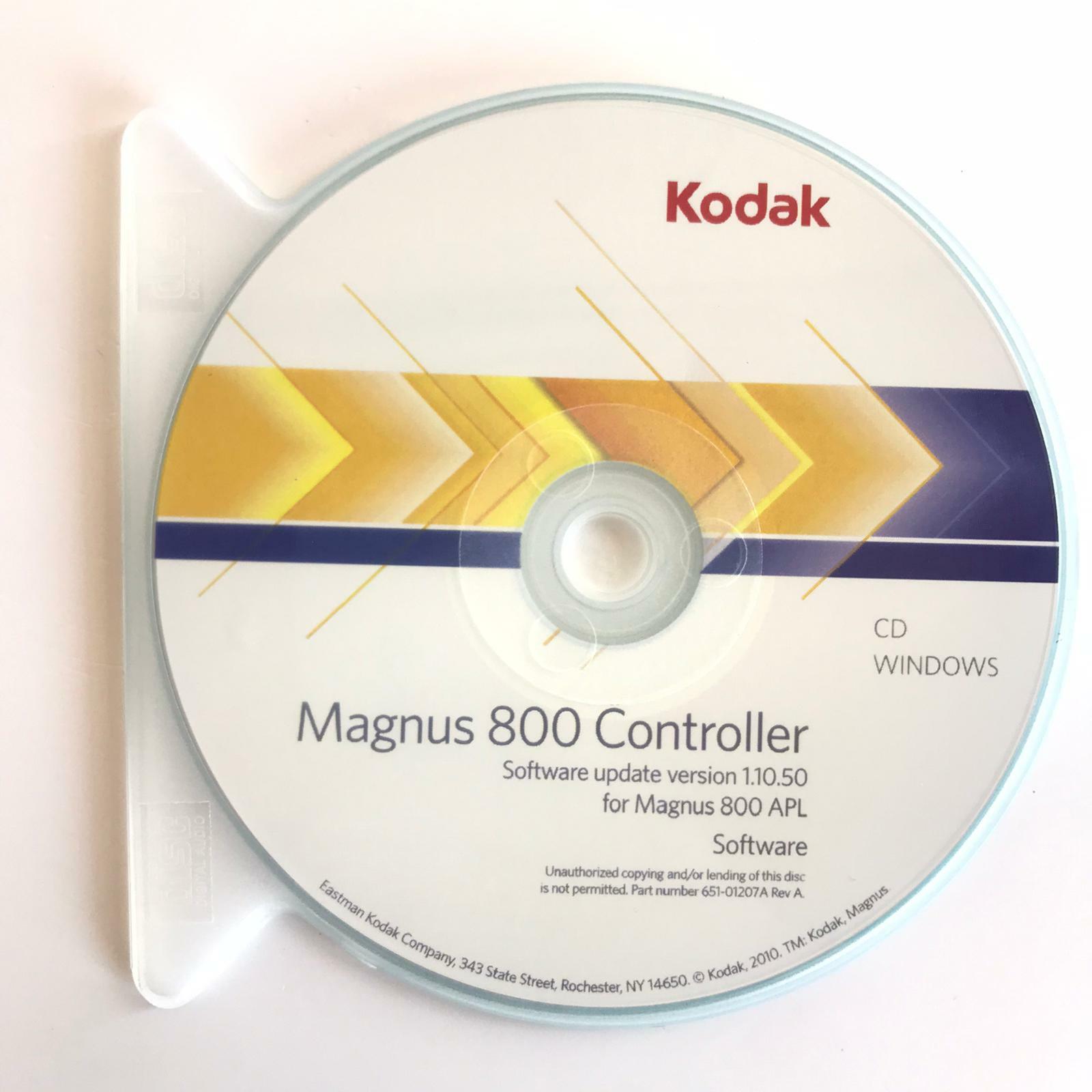 KODAK Magnus 800 APL Controller software 1.10.50