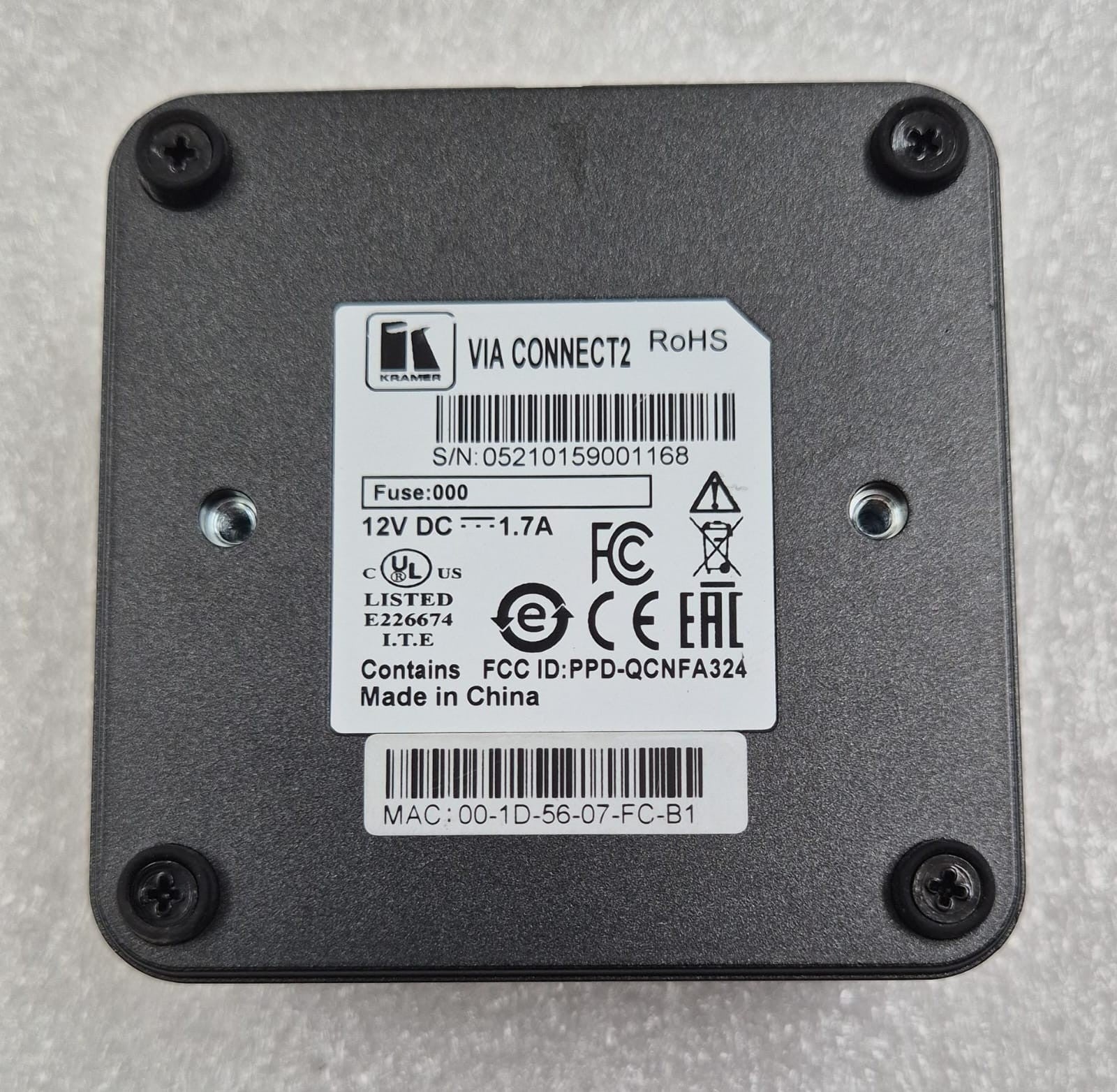 KRAMER VIA CONNECT2 Wireless / Wired Presentation & Collaboration Platform PC