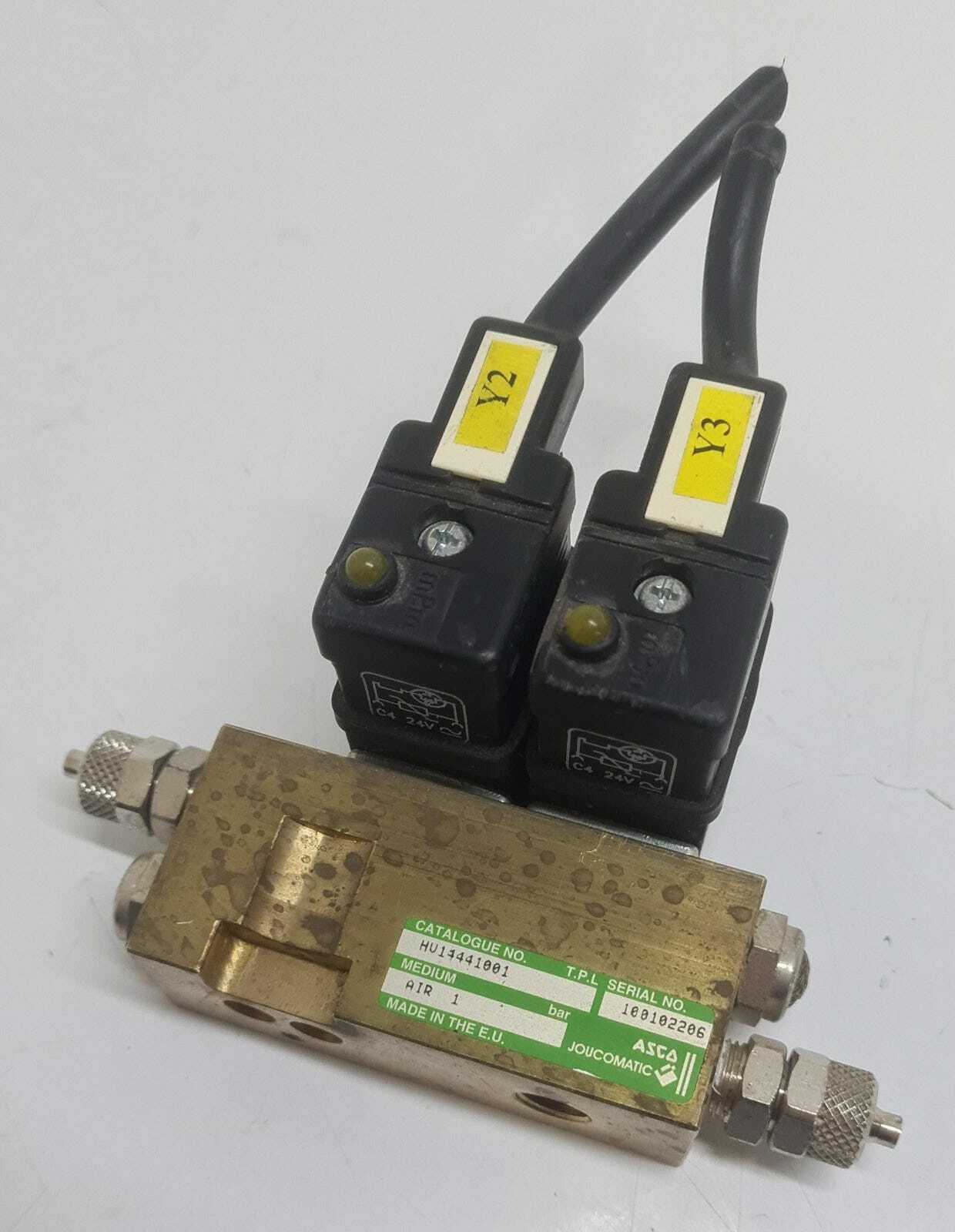 Asco HV14441001 AIR 1 Solenoid Valve W/ 2* 400125-142 24V MP-C-025 Valve