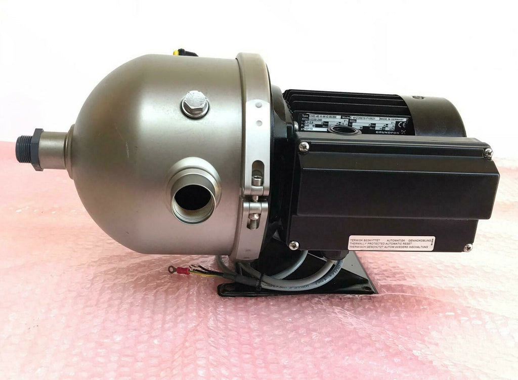 Grundfos CHI2-40 A-W-G-BUBE Multipurpose SS Pump 220/240VAC C-4HZ20019 P10521