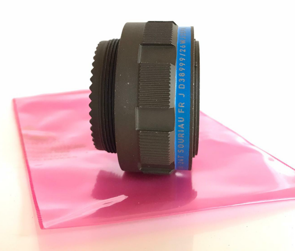 SOURIAU 08-24T FR J D38999/26WJ35PN 35 PIN CIRCULAR MIL-SPEC CONNECTOR