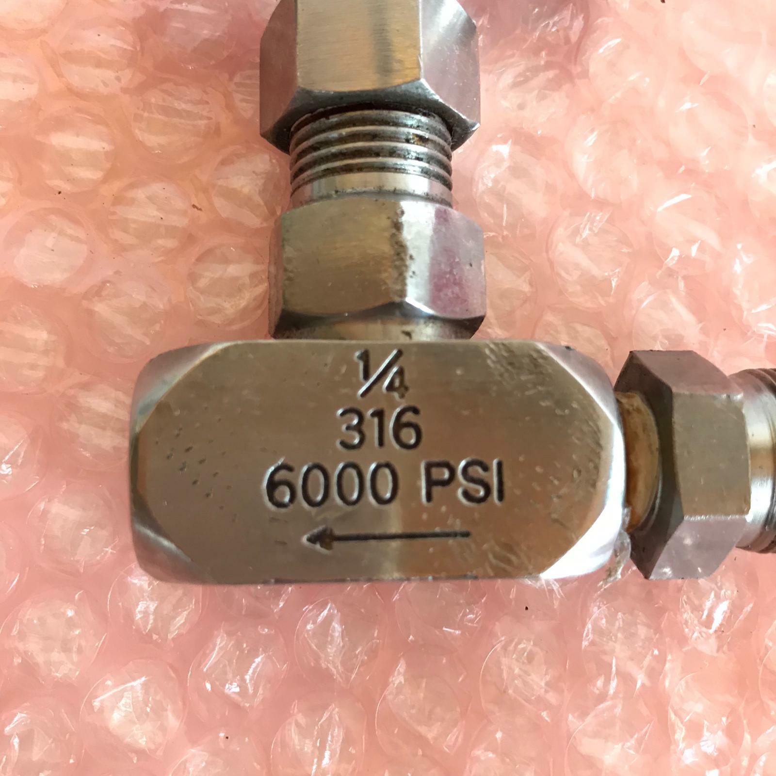 Needle Valve 2032 ASTM A351-CF8M 1/4"~1" (DN8~DN25)