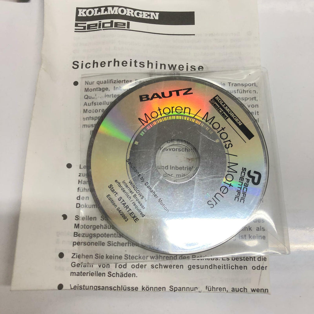 KOLLMORGEN SEIDEL AC SERVO MOTOR DBL2H00020-24V Flying Leads 5.5A 0.06kW