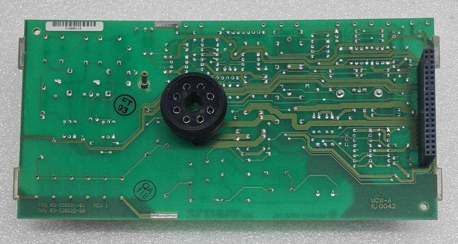 Varian Saturn GCMS 2000 Manifold Upper PWA SCHEM 03-930223-00 03-930220-01 Board