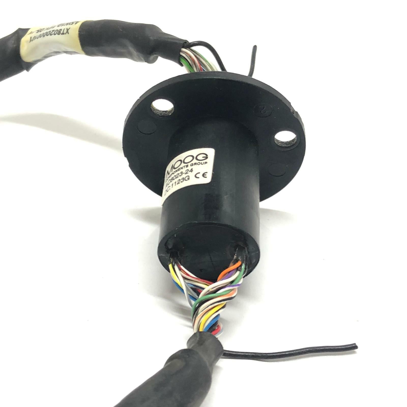 Moog AC6023-24 Compact Slip Ring Capsule Cable Turn Engine Part