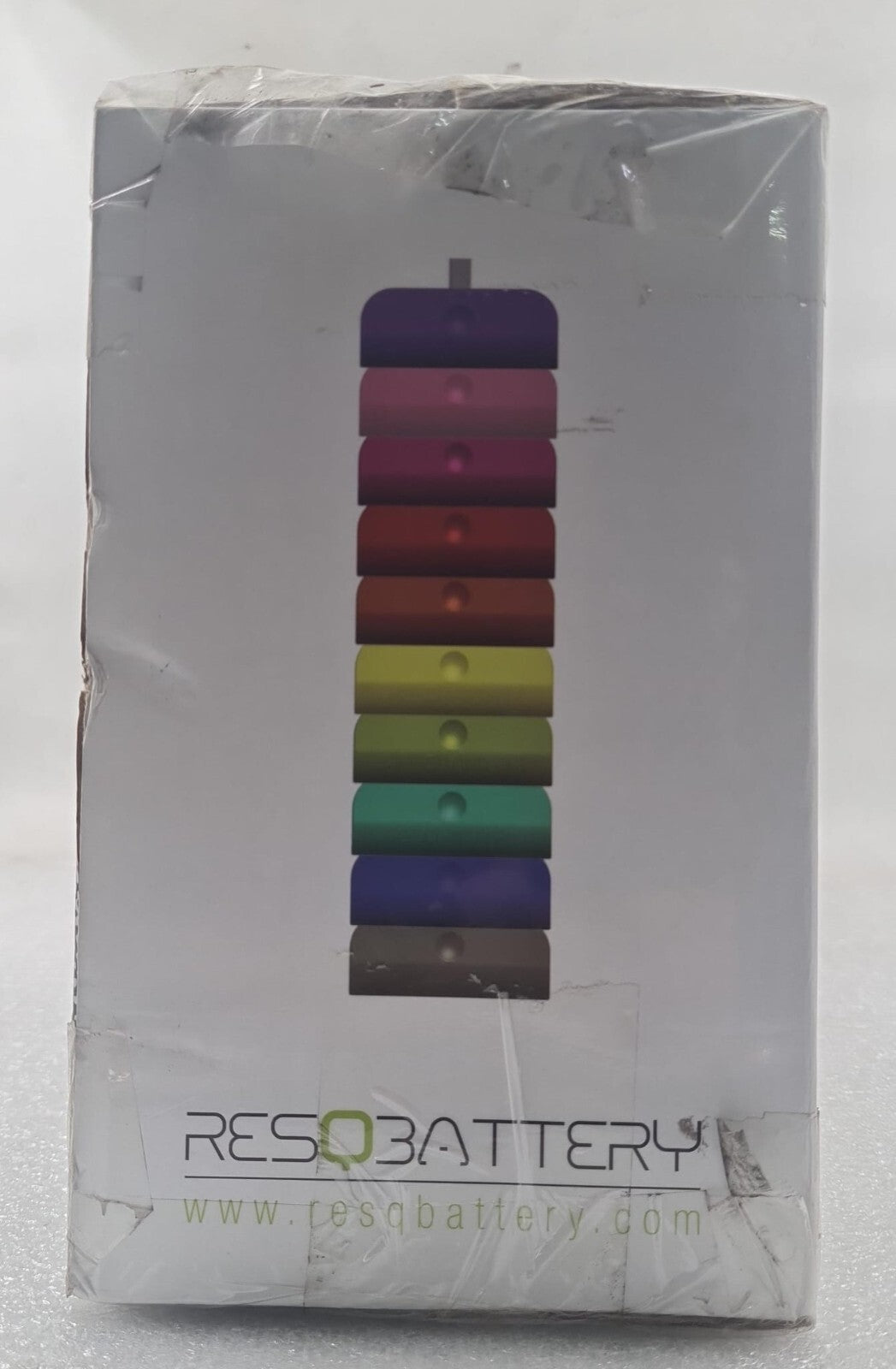 RESQBATTERY Disposable Battery POWER BANK Charger Smartphone Micro-USB 3.9WH 5h