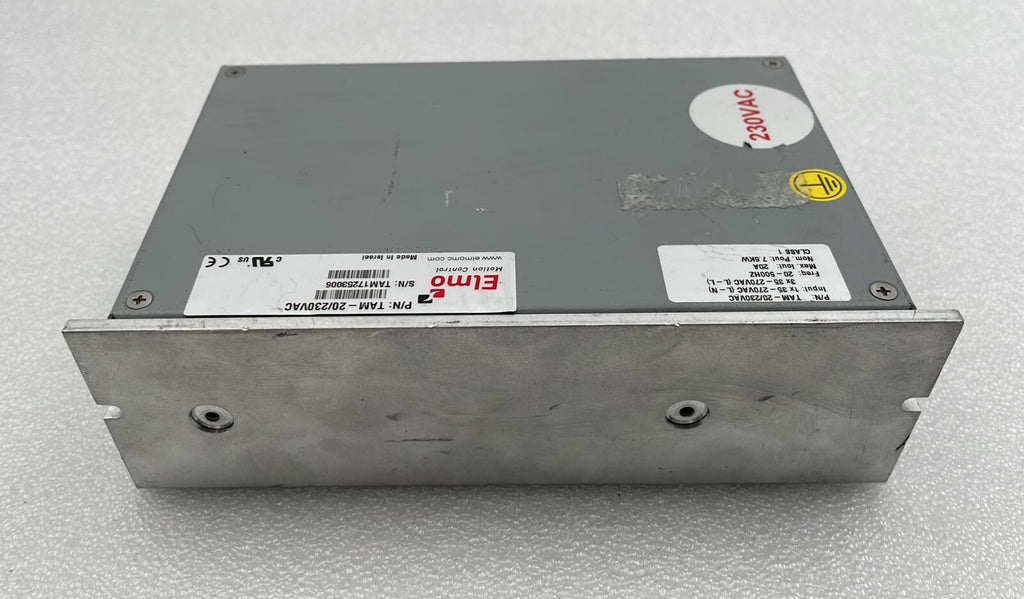 Elmo Motion Control TAM-20/230VAC Power Supply Module 20-500Hz 20A 7.6KW