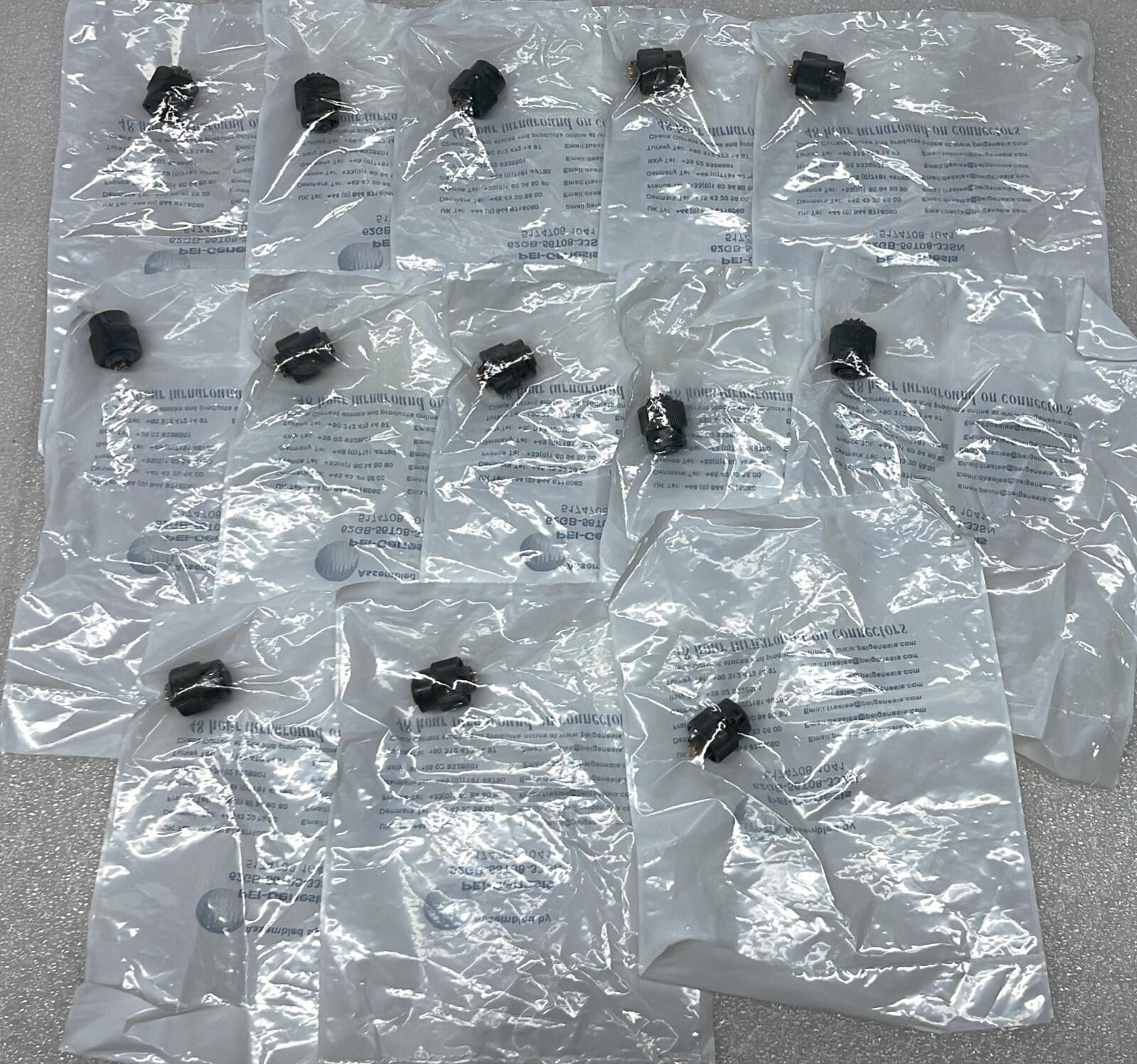 [LOT OF 13] NEW SEALED - PEI-Genesis 62GB-56T08-33SN MIL Spec Circular Connector