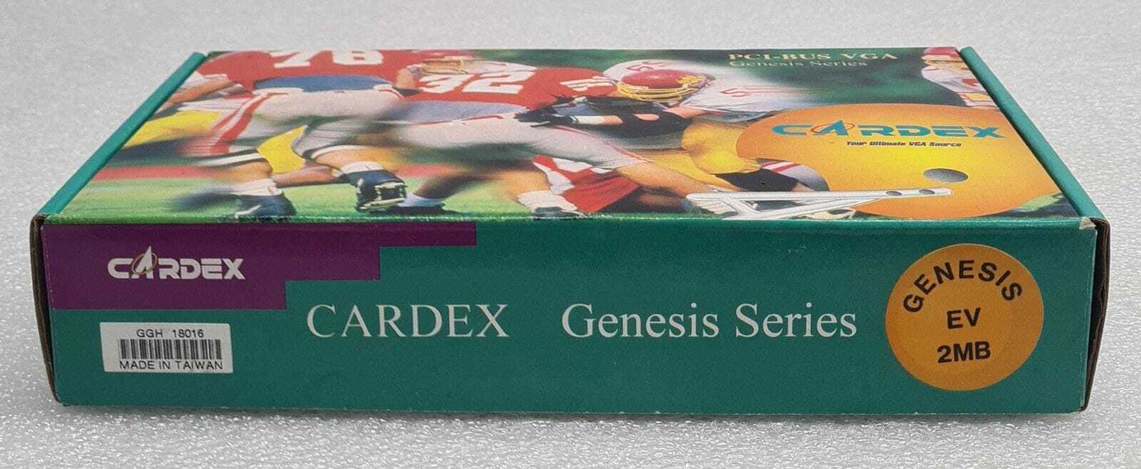 NEW - CARDEX Genesis S3 EV 2MB 9503-16A PCI-BUS VGA GGH 18016 GRAPHIC Card