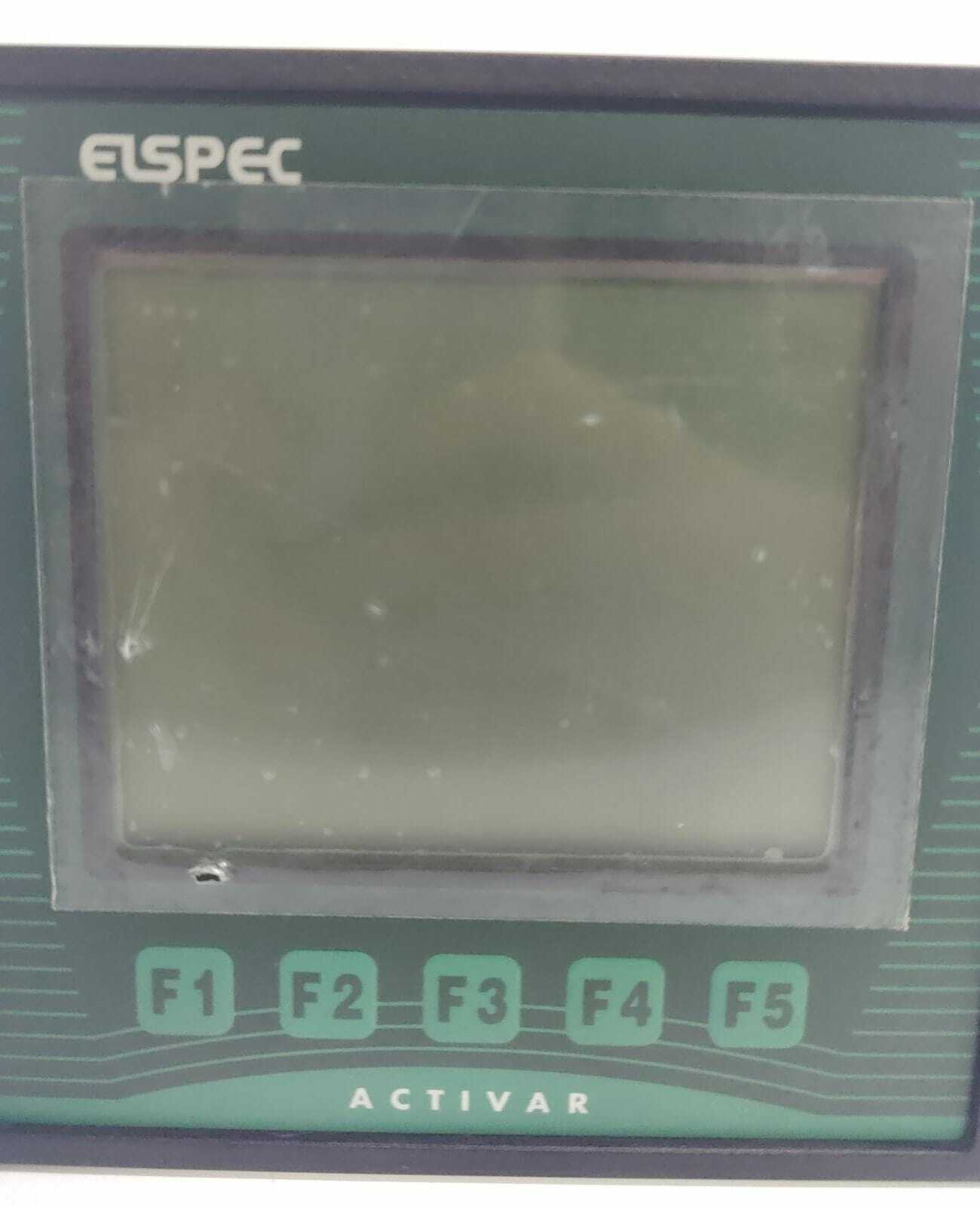Elspec Activar ACR3030-2 control buttons and LCD screen
