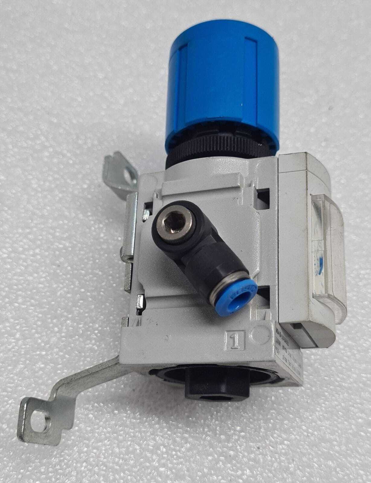 FESTO MS4-LR-1/8-D6-UL1 527690 F643 381 034 F6 Air Pressure Regulator W/ Bracket