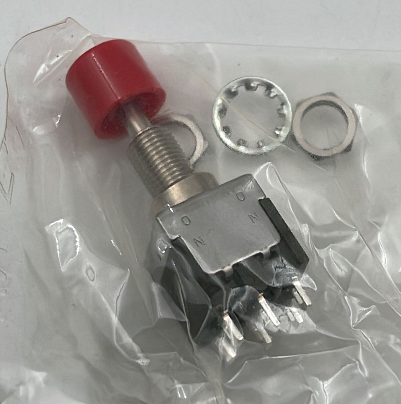 [LOT OF 23] nkk Mini Switches MB-2085 6A 125V Push Button Switch
