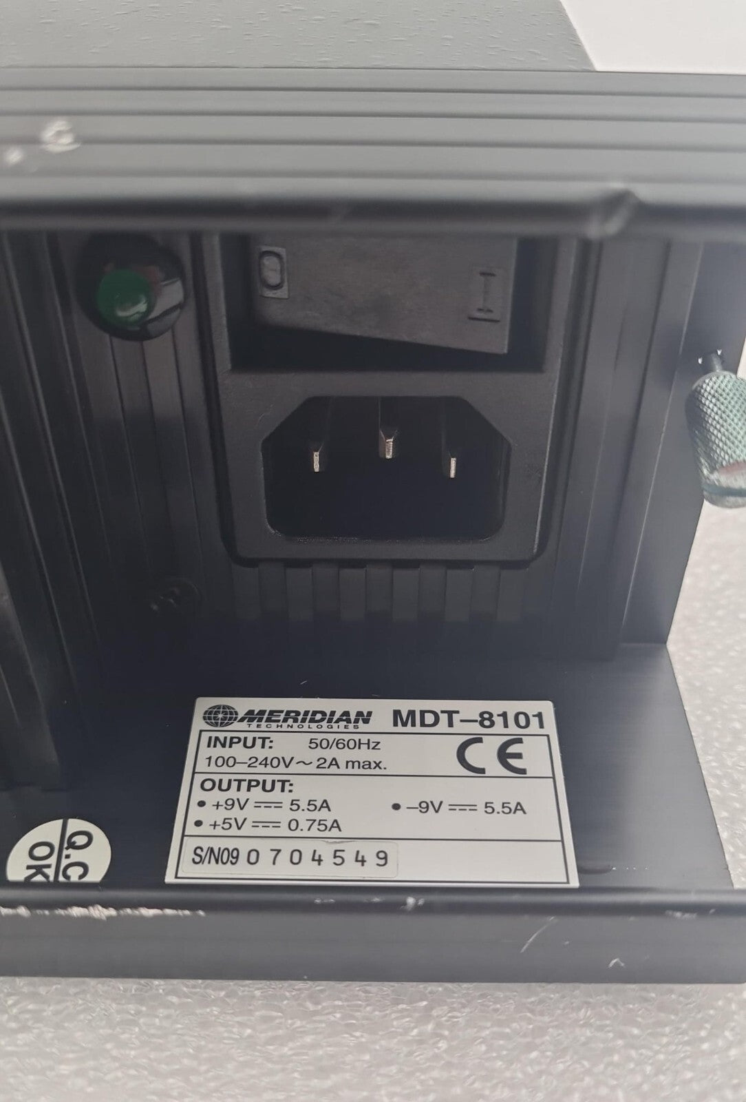 Meridian Technologies PS-150 MDT-8101 Switching Power Supply 100-240V