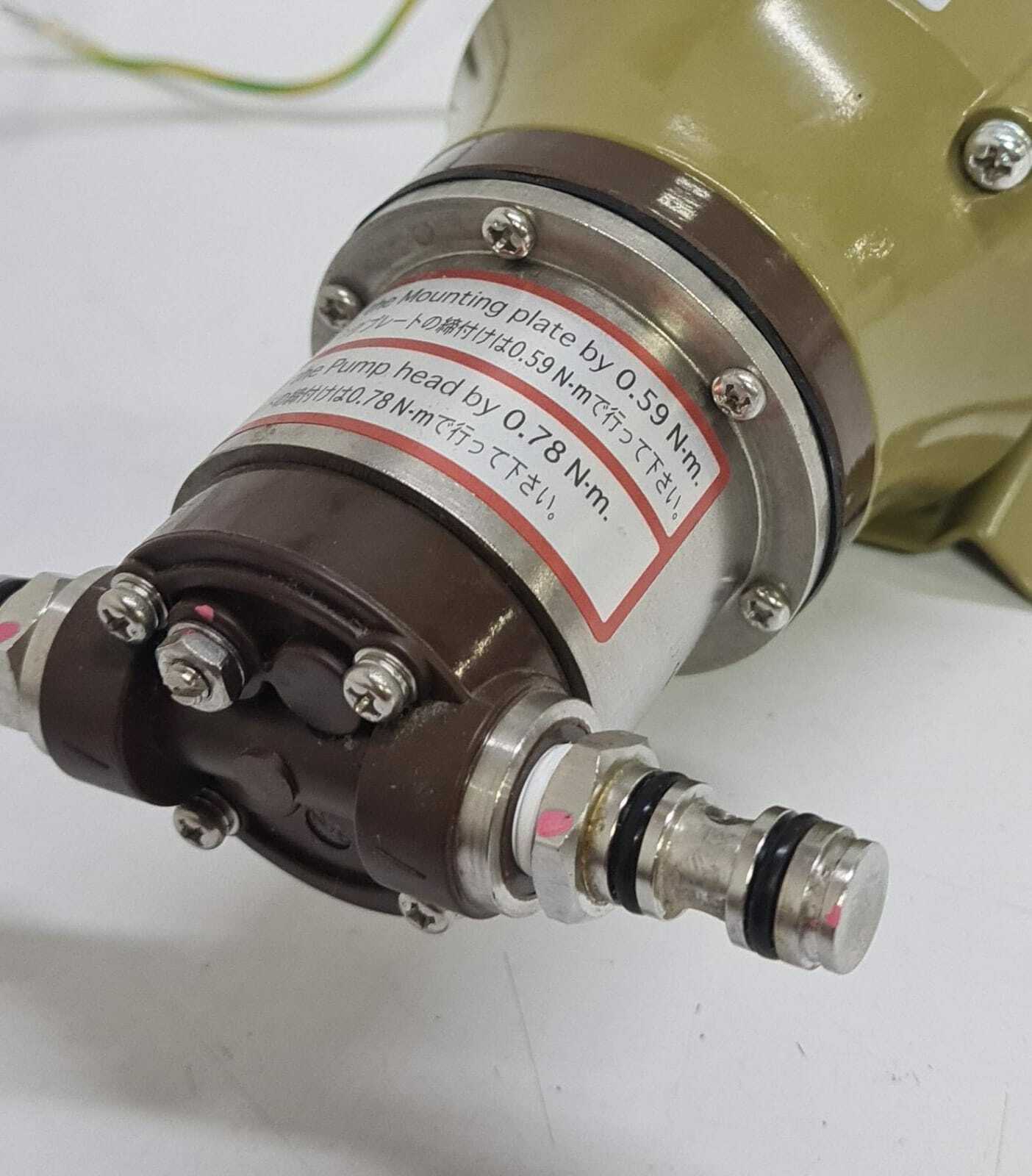 Iwaki Motor H2-20EP10UL(3) Magnet Gear Pump MDG-R2RVB100U-46