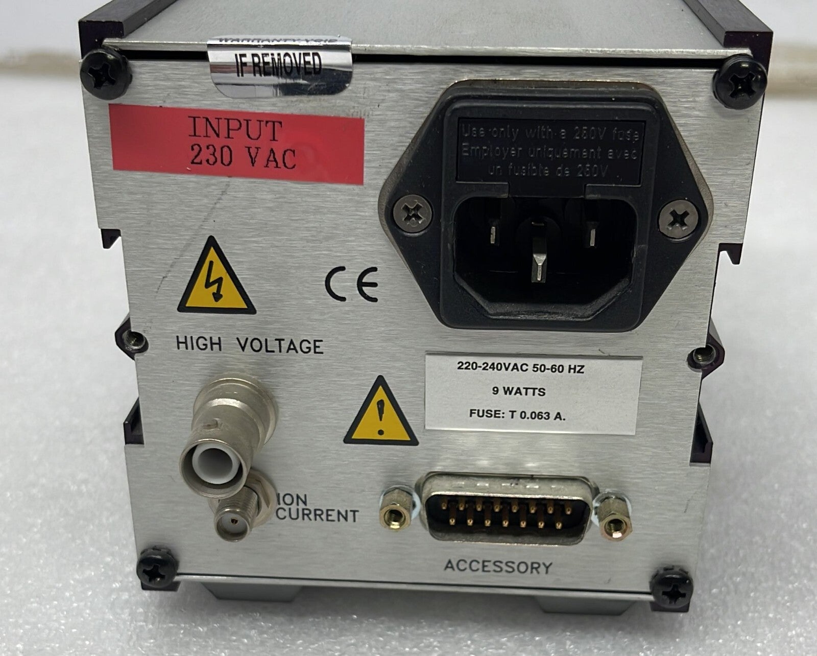 MKS 943 Cold Cathode Pressure 943-A-220V50-TR-PC