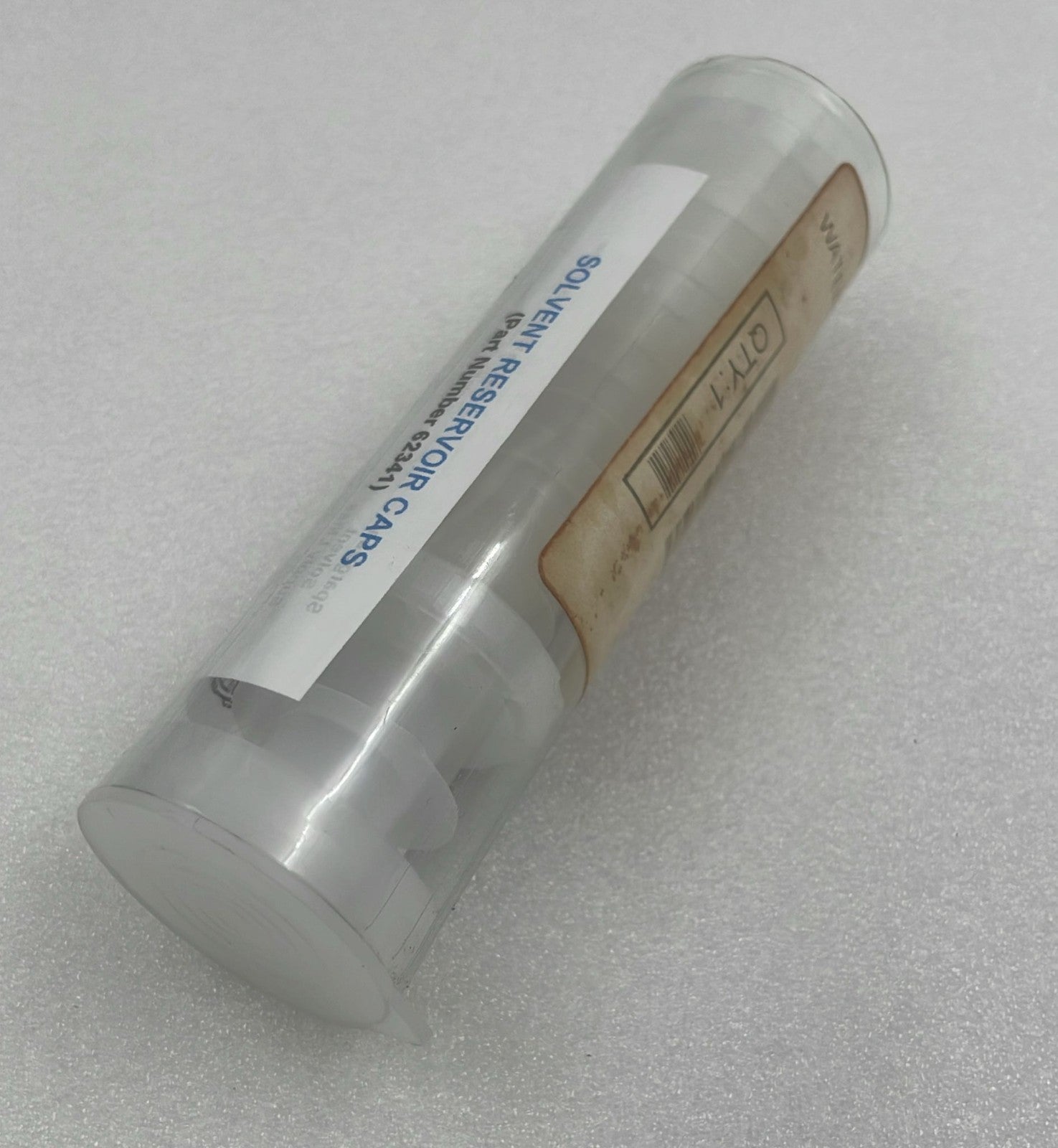 Waters WAT06234 solvent reservoir cap in storage tube