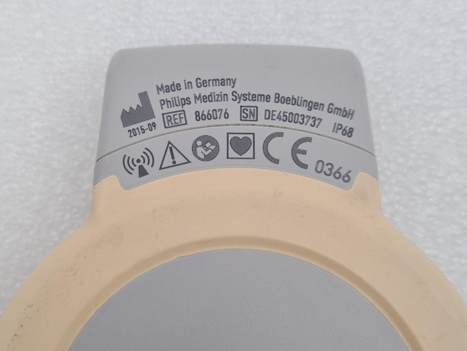 Philips 866076 Avalon CL US Ultrasound Fetal Transducer **AS-IS**