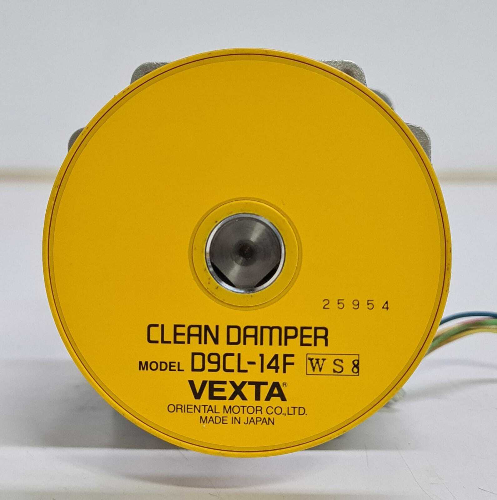 Vexta PK296-03B-A4 Stepping Motor 2-PHASE 1.8/Step W/ D9CL-14F Clean Damper