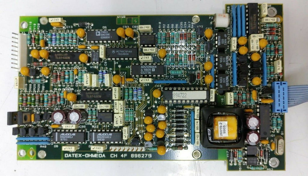 DATEX-OHMEDA CH 4F 896275 ID 888210-03 Ctrl 3716439