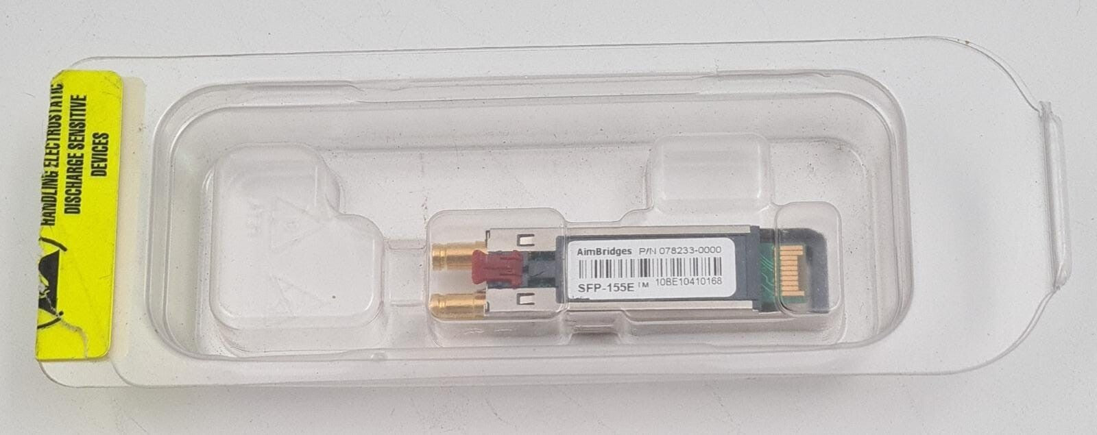 NEW - AimBridges 078233-0000 SFP-155E Transceiver Module
