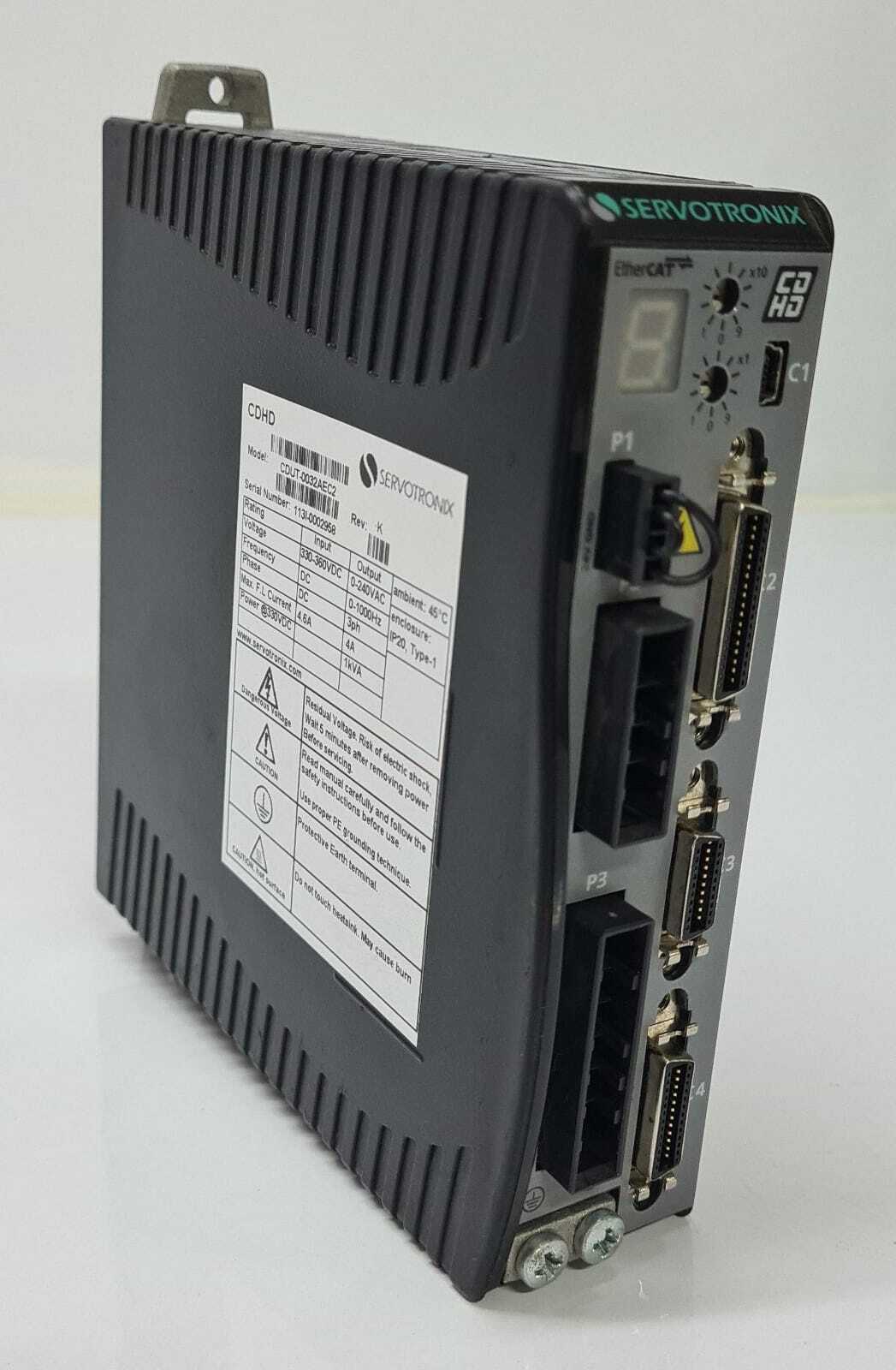 Servotronix CDHD CDUT- 0032AEC2 Servo Drive rev. K