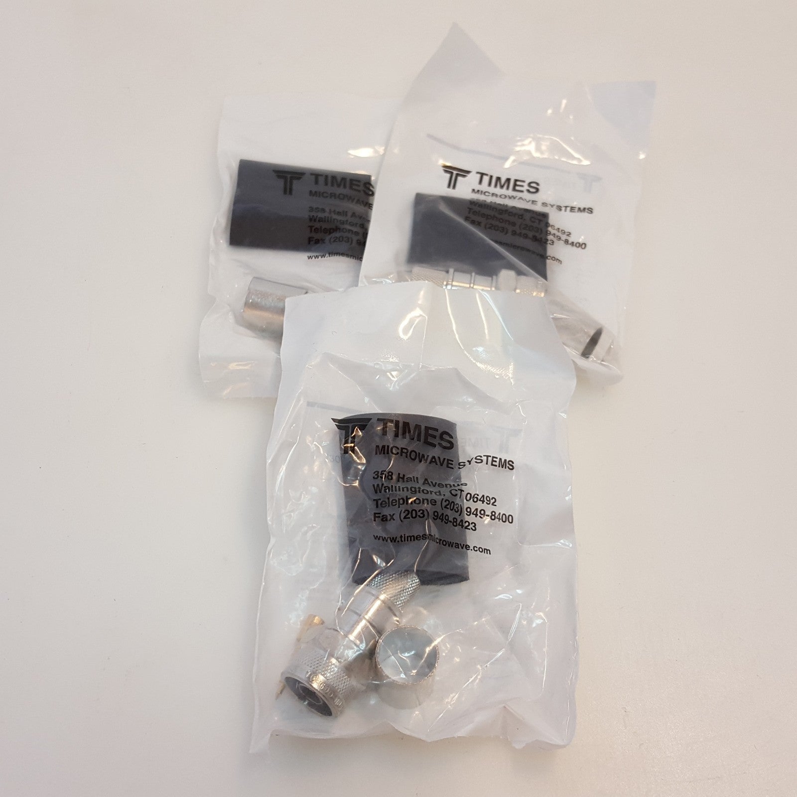 [LOT 11 PCS] Times Microwave TC-600-NMH-D N-Male Plug 3190-208