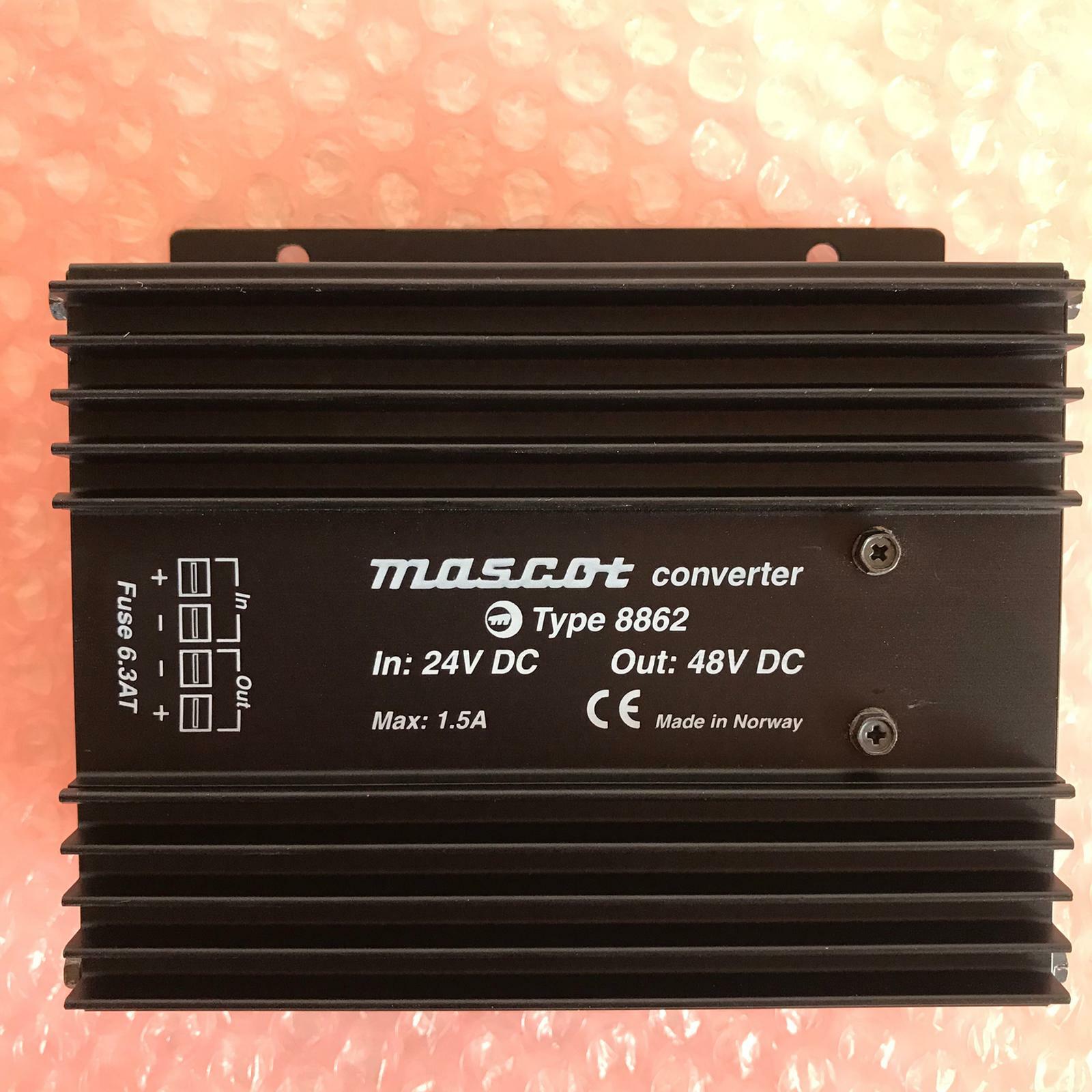 Mascot Converter 8862 24V to 48V DC DC Max 1.5 A **NEW**