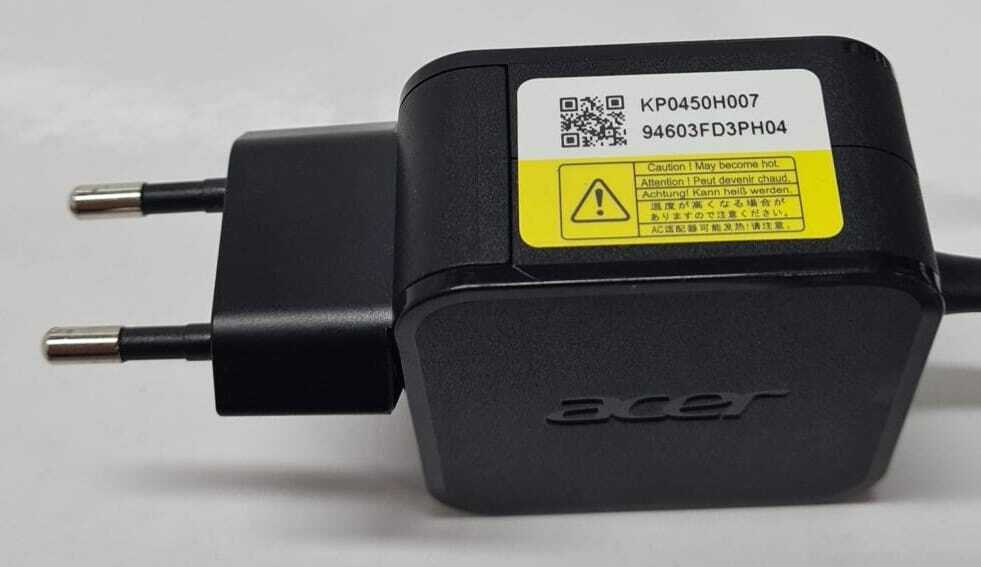 Acer AC Adapter W15-045N4B KP0450H007 45W 19V 2.37A - Genuine [LOT OF 2]