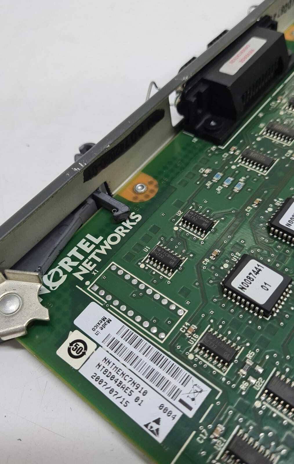 NORTEL NETWORKS Net NT8D04BAE5 RLSE 01 Extended Network Board PCB Card