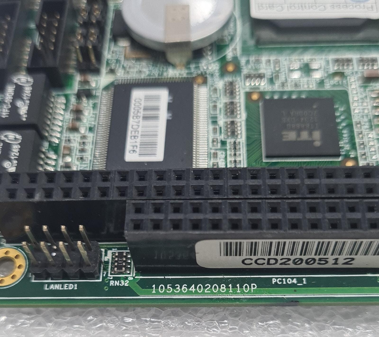 Distek 2400-5156 1053640208110P PCM-9378F Embedded PC Board