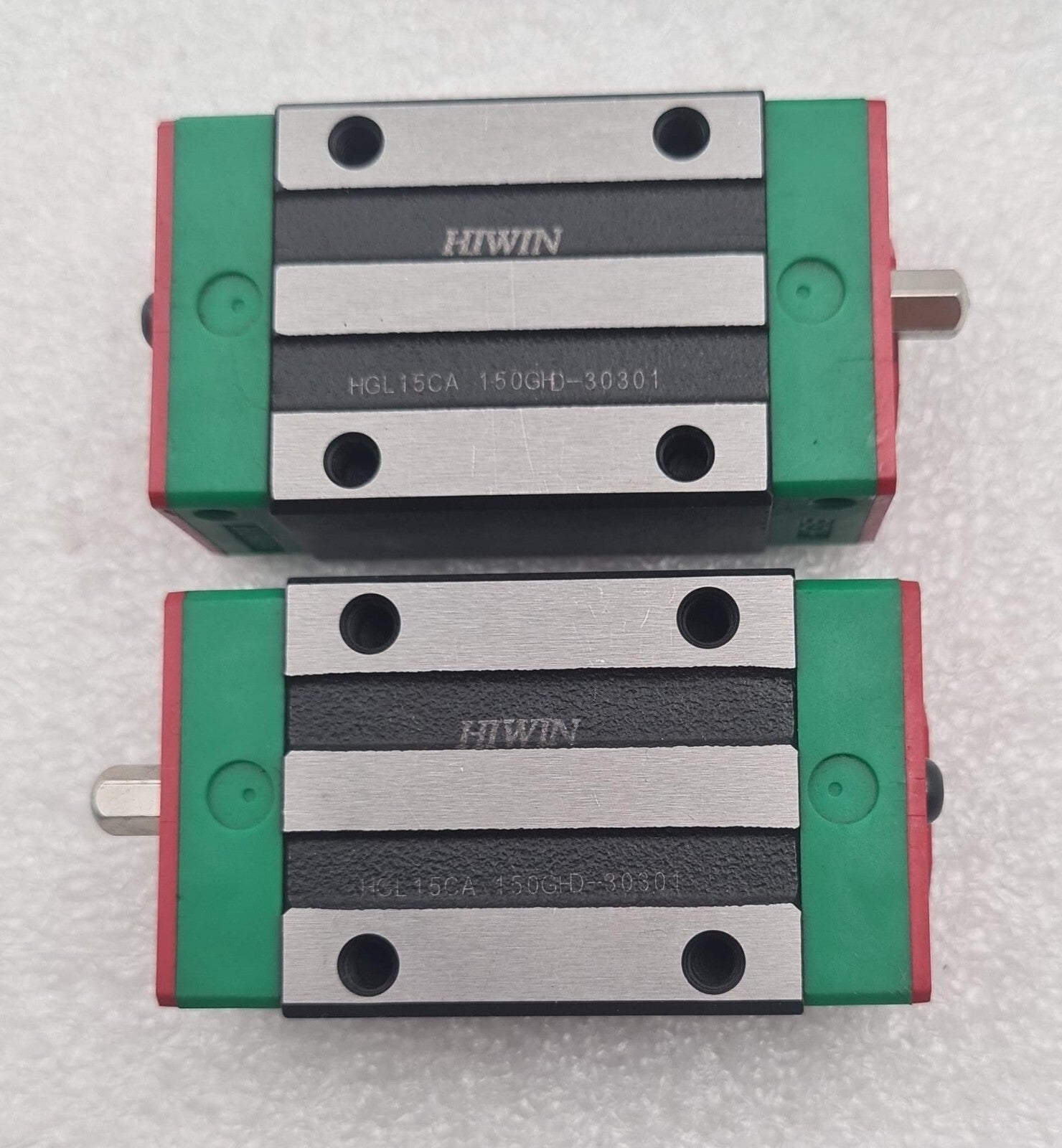 4 PCS- HIWIN HGL15CA Linear Rail Block Carriage Slider 150GHD-30301 160GBL-20000