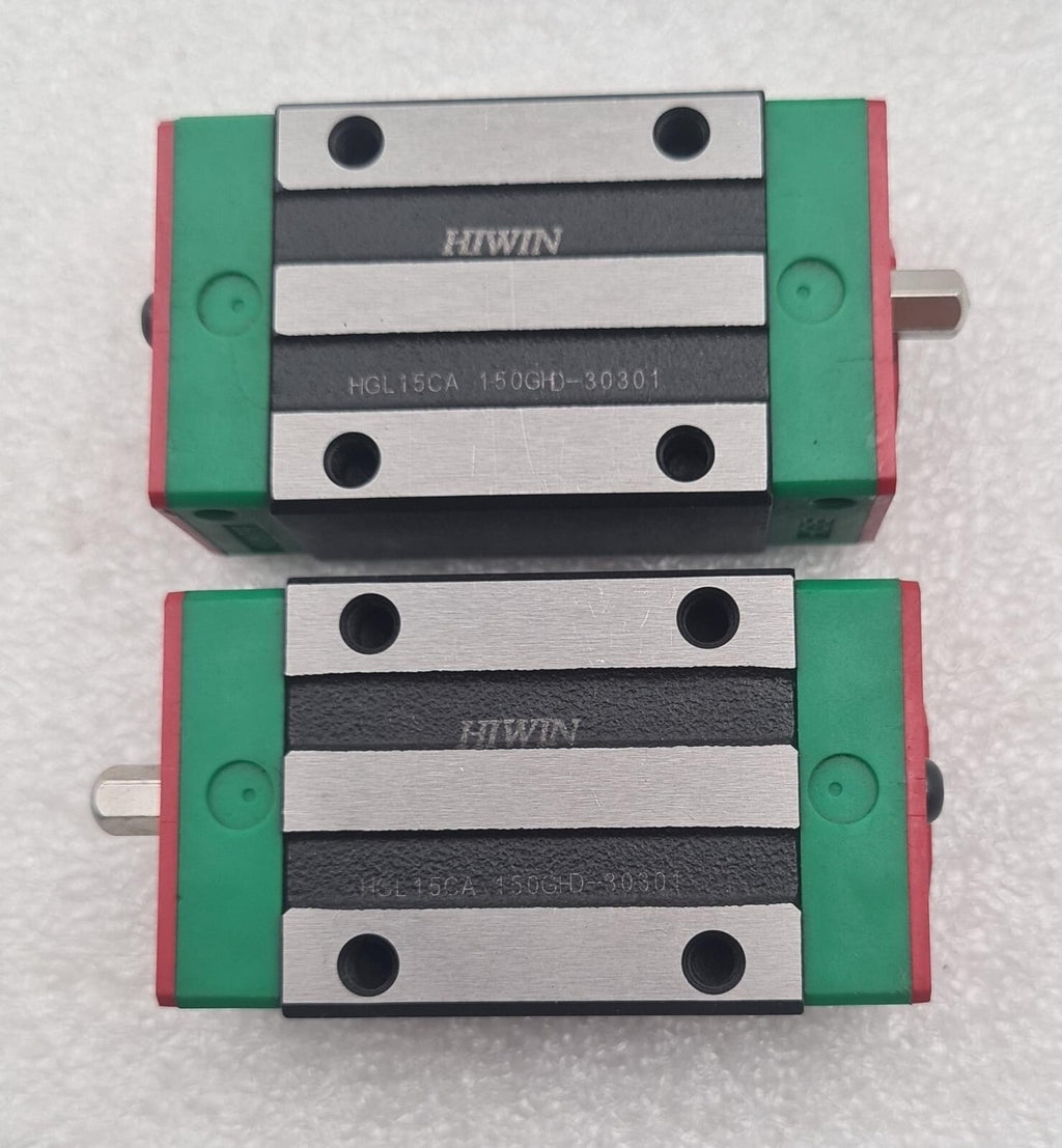 4 PCS- HIWIN HGL15CA Linear Rail Block Carriage Slider 150GHD-30301 160GBL-20000