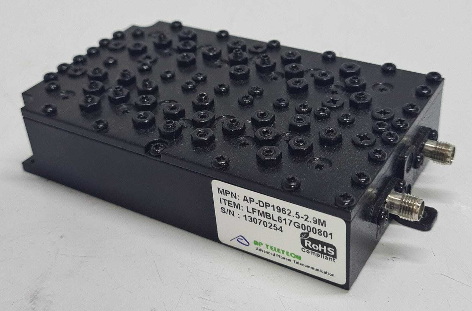 AP TELETECH AP-DP1962.5-2.9M LFMBL617G000801 Bandpass Filter