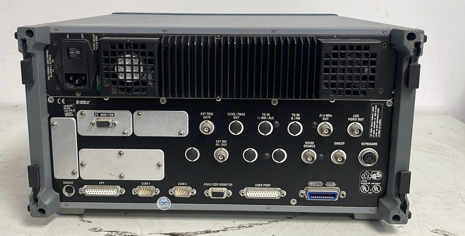 Rohde & Schwarz FSIQ 3  Signal Analyzer 20Hz 3.5GHz