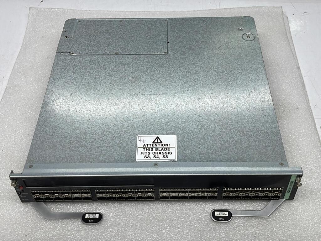 Enterasys SG4101-0248 S-IOM 48-Port SFP W/ Optional Expansion Slot