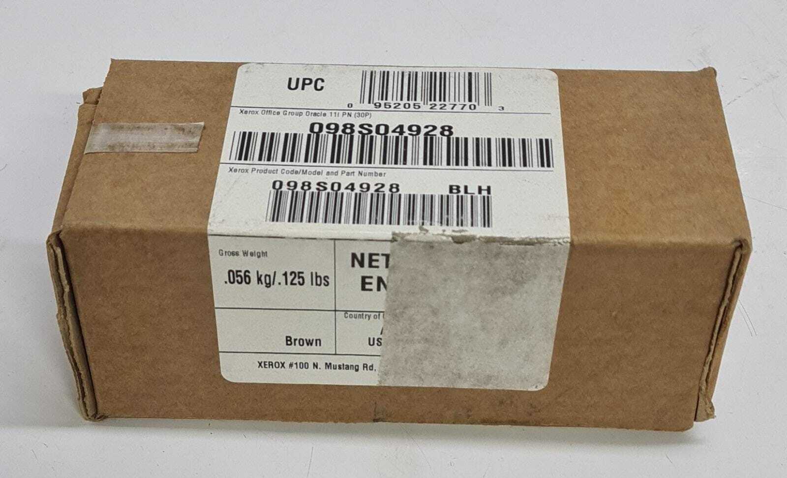 NEW - Xerox 098S04928 BLH Network Accounting Acct. Enablement Chip Kit