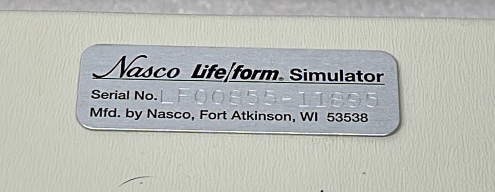 NASCO Life form Male Catheterization Simulator Training LF855