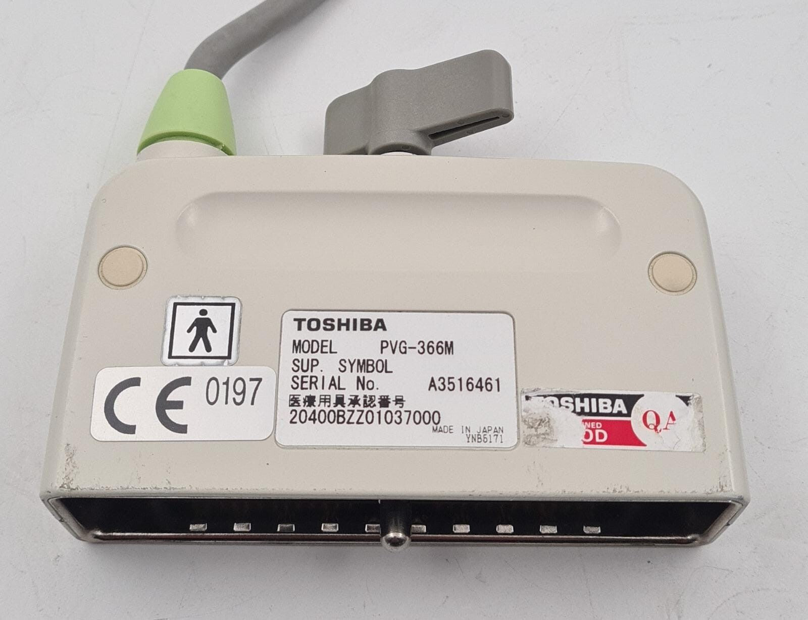 TOSHIBA PVG-366M  Convex Array Ultrasound Transducer Probe