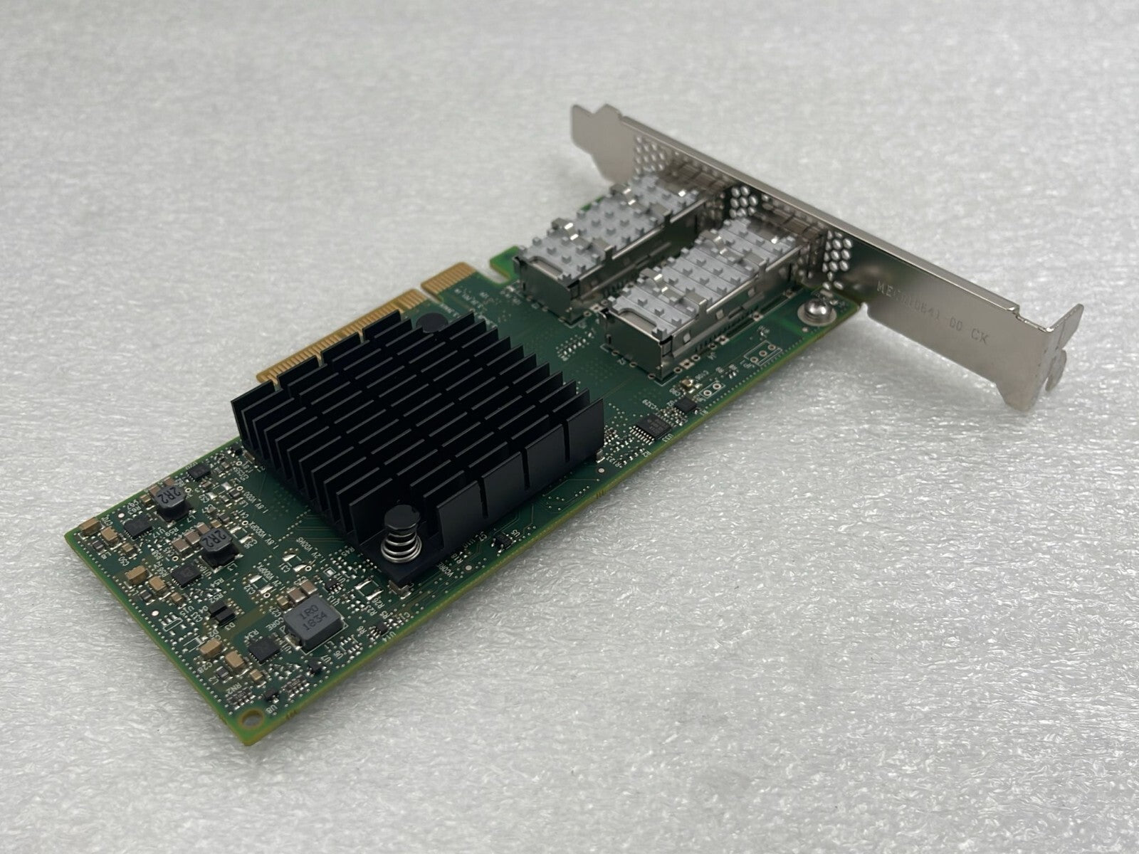 [LOT 4 PCS] Lenovo Mellanox 01GR253 01GR252 Dual Port Interface Card CX4121A